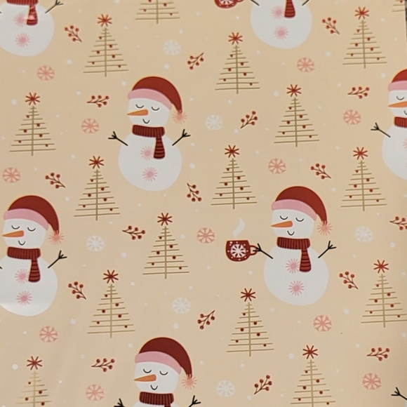 20 ct Snowman Poly mailers For Putting Gifts In Under The Tree - Picture 2 of 2